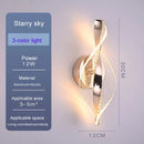 Axyaa Nordic Acrylic LED Wall Lamps for Home Decor and Indoor Lighting