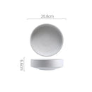 Axyaa Ceramic Bowl Set for Restaurant Specialty Tableware