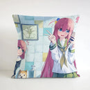 Axyaa 45x45 Decorative Pillowcases for Sofa Pillows - Bocchi Rock Theme