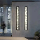 Axyaa Outdoor LED Wall Lamp: Waterproof Aluminum Sconce Light for Garden, Porch, Balcony