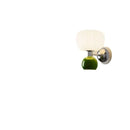 Axyaa Nordic Pumpkin LED Wall Lamp Cream Style G9 Bulb Light Fixture