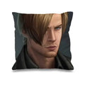 Axyaa Leon Kennedy Anime Pillowcase - 45x45 Decorative Cushion Cover