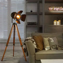 Axyaa Retro Industrial LED Floor Lamp