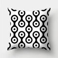Axyaa Geometric Print Polyester Sofa Cushion Covers Home Decor Pillowcase