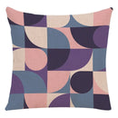 Axyaa Geometric Pattern Linen Pillowcase 45*45cm