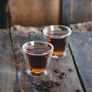 Axya Double Wall Glass Espresso Cups Set of 6