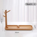 Axyaa Tree Key Storage Tray | Creative Desktop Key Hanger Display Shelf