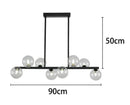 Axyaa LED Chandeliers for Modern Living Room Indoor Lighting