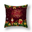 Axyaa Festive Christmas Pillow Case for Sofa Decor Merry Xmas Cushion Cover