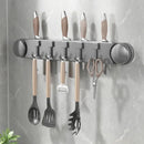 Axyaa Plastic Suction Cup Hook Bathroom Towel Rack - Strong Suction Power