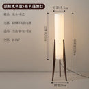 Axyaa Solid Wood Floor Lamp Study Hotel Art Decor Living Room Bedroom Café