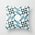 Axyaa Geometric Print Cushion Pillowcase 45x45cm for Home Decor