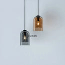 Axyaa Nordic Glass Chandelier Double Pendant Lights