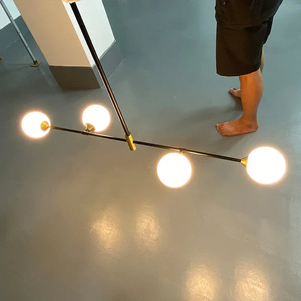 Glass Ball Pendant Lights Modern Chandelier by Axya for Home Decoration, Dining Room, Kitchen, Bedroom