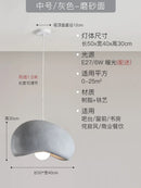 Axyaa Wabi-Sabi Resin Pendant Lights: Creative Home Decor for Dining Room & Coffee Loft