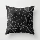 Axyaa Geometric Heart Piano Girl Throw Pillow Case Set for Home Decor