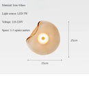 Axyaa Glass Wall Light - Modern Nordic LED Bedroom Restaurant Lighting
