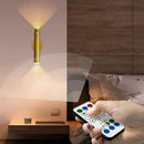 Axyaa Magnetic Wall Lamp: Rechargeable LED Light for Wireless Illumination