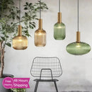 Axyaa Glass Pendant Chandelier for Modern Decor in Restaurant, Shop, or Bedroom