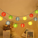 Axyaa Solar LED Lantern String Lights for Outdoor Garden Decoration