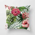 Axyaa Tropical Leaf Cactus Monstera Cushion Cover 45*45cm - Decorative Pillowcase
