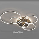 Axyaa Smart LED Ceiling Light for Nordic Home Decor