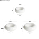 Axyaa White Ceramic Tableware Set for Home Dining and Kitchen Décor