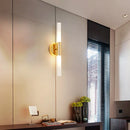 Axyaa Nordic Gold Wall Lamps: Black Metal, Indoor Up-Down Lighting for Bedroom, Bathroom Mirror and Home Decor