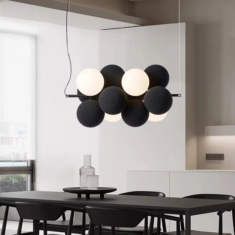 Axyaa Bubble Pendant Chandelier for Hotel Restaurant Bedroom Office Table