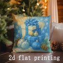 Christmas-themed Decorative Pillow Covers by Axyaa for Sofa, Bedroom & Car