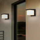 Modern LED Black Wall Sconce for House Garage Patio by Axyaa