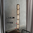 Axyaa Nordic Glass Floor Lamp - LED Stand Lighting for Living Room & Bedroom