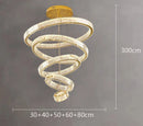 Axyaa Nordic Crystal Home Furnishings: Living Room Chandeliers, Stair Lights, Pendant Lights