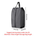 Axyaa Oxford Shoe Storage Bag Waterproof Nylon Zipper Organizer for Men and Women