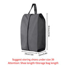 Axyaa Oxford Shoe Storage Bag Waterproof Nylon Zipper Organizer for Men and Women