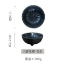 Axyaa Retro Soy Sauce Dipping Plate Set - Commercial & Household Sauce Dish