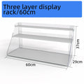 Axyaa Aluminum Cosmetics Checkout Display Shelf for Supermarkets and Retail Stores