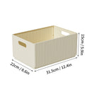 Axyaa Foldable Plastic Storage Box - Multi-functional Kitchen Organizer