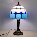Axyaa Retro LED Desk Lamp for European Style Living Room with Glass Table Light