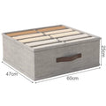 Axyaa Clothes Storage Box Set - Organize Sweaters, T-Shirts, Pants, Underwear & Socks