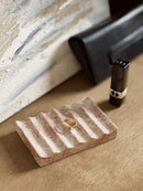 Axya Vintage Wave Tray: Chic Soap Organizer & Decorative Home Objects