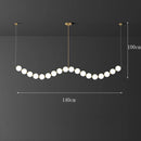 Axyaa Modern Pendant Lights LED Chandelier Indoor Ceiling Lamp Dining Room Lighting