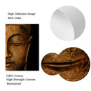 Axyaa Buddha Abstract Canvas Painting Modern Art Print for Home Decor
