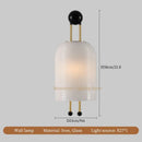 Axyaa Glass Ceiling Chandelier Floor Lamp for Living Room Bedroom