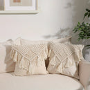 Boho Tassel Cushion Cover 45x45cm for Sofa, Nordic Style Home Decor by Axyaa
