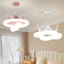 Axyaa LED Pendant Chandelier for Kids Room, Living Room, Bedroom - Full Spectrum Eye Light