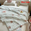 Axyaa Cool Silk Quilt - Lightweight Ice Silk Air Conditioner Quilt for Summer