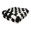 Axyaa Cozy Lamb Fleece Throw Pillow for Chic Living Room Decor and Relaxing Comfort