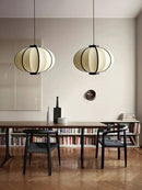 Axyaa Nordic Fabric LED Ceiling Chandelier for Modern Home Decor