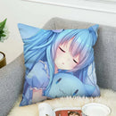 Axyaa Shizuku Anime Pillow Covers 45*45 Cushion Cover for Fall Decor
